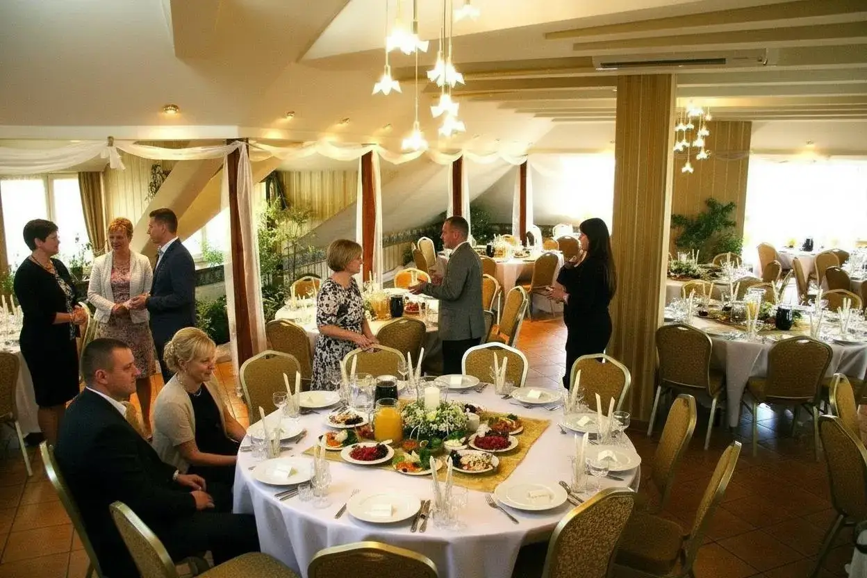 Eleganckie wnętrza Rezydencji Woskowej w Łodzi – przestrzeń premium na wyjątkowe wydarzenia