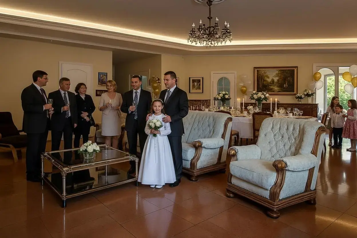 Uroczystości rodzinne Łódź w ogrodzie Rezydencji Woskowej